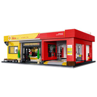 Bricks Shell Service Station - 1697pcs