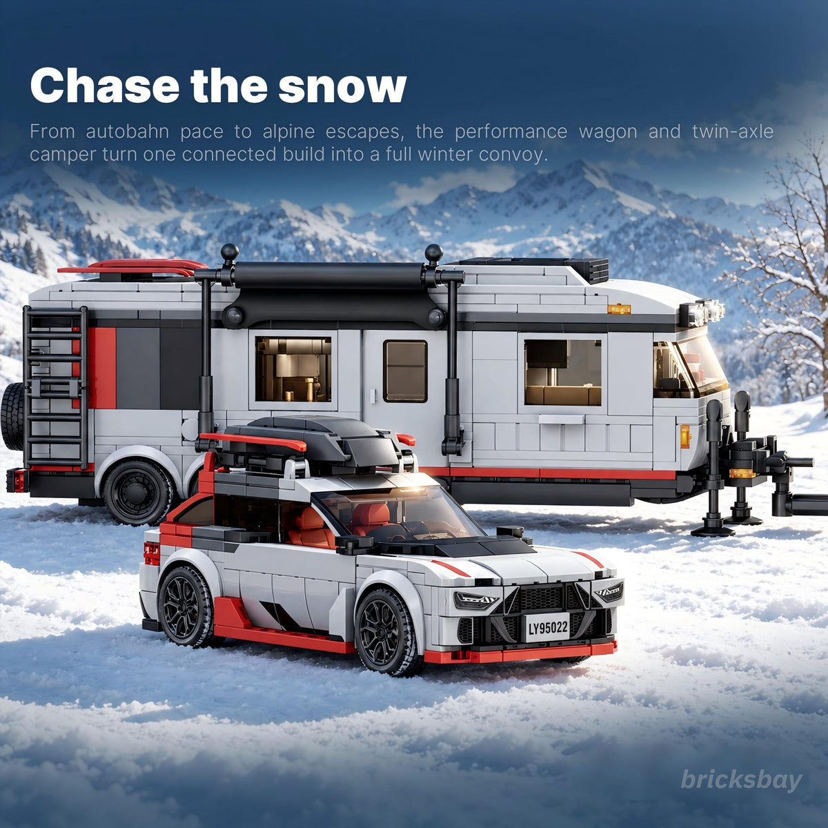 Wagon et camping-car de performance pour le ski - 1294 pièces