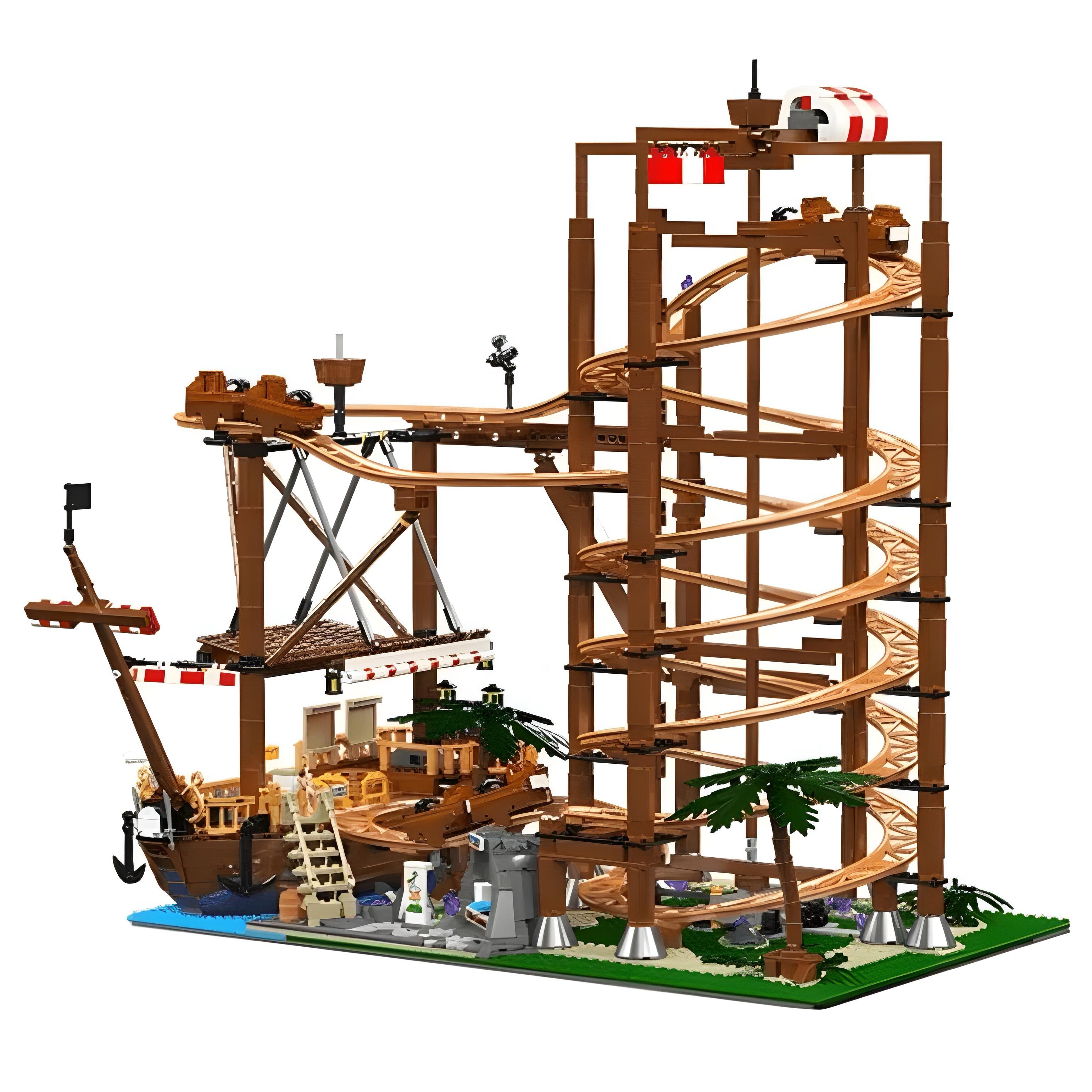 The Pirate Roller Coaster 2173pcs