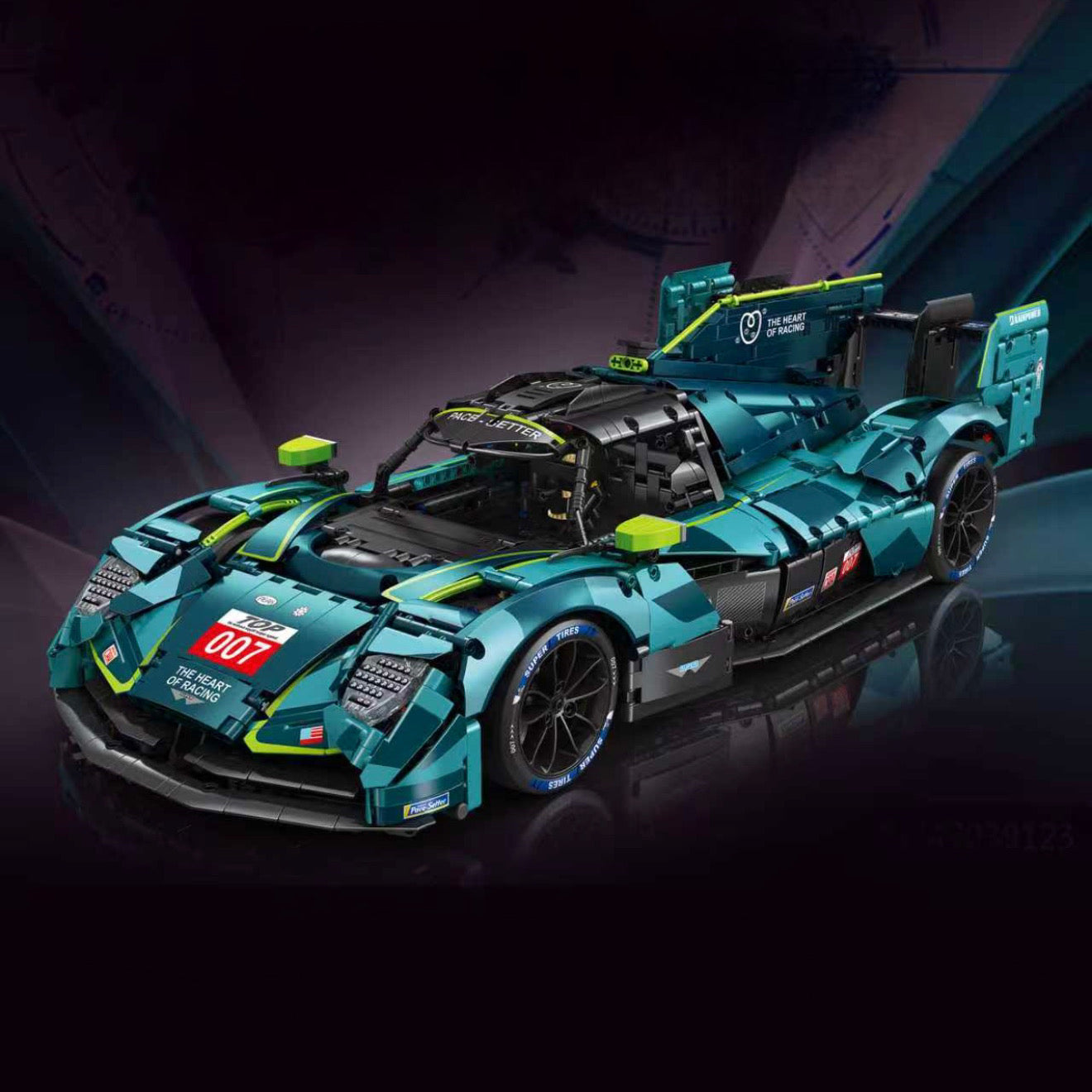 Remote Controlled 24h British Hypercar - 3040pcs