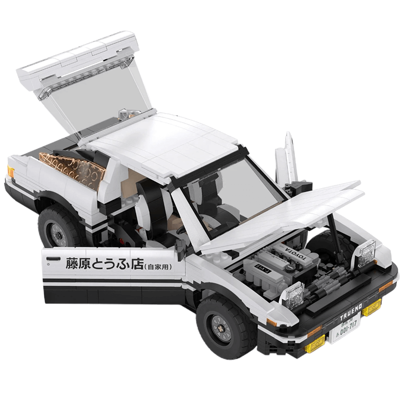 Remote Controlled Initial D AE86 – 1233pcs