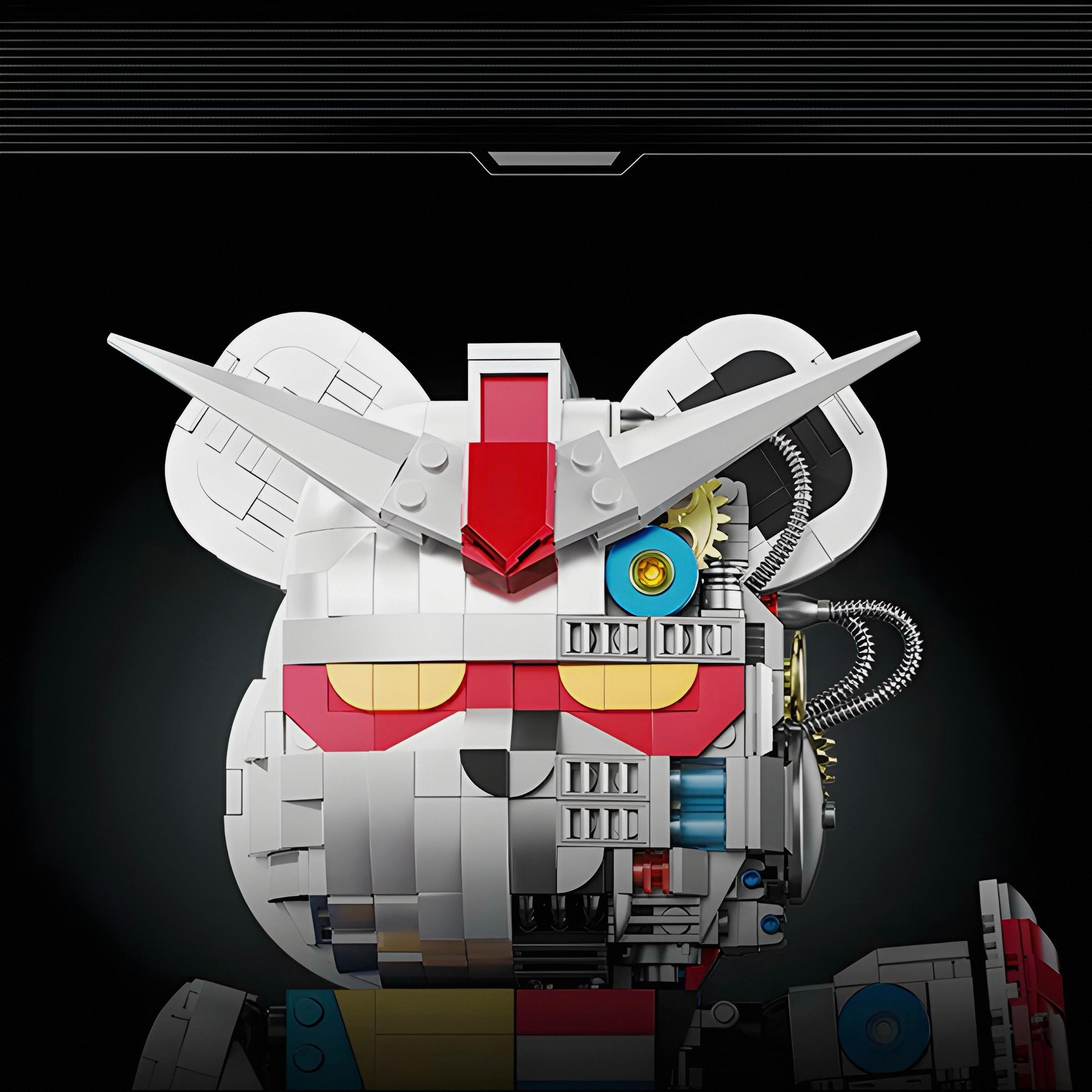 Bearblock #Fightbot 400%  1682pcs