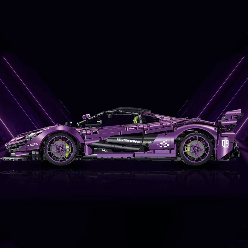 The Ultimate Satin Purple Widowmaker – 3567pcs