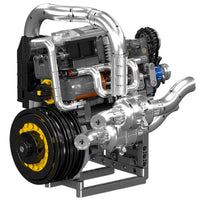 Motorised Swedish 2025 Hypercar Engine 738pcs