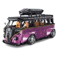 Widebody Satin Purple Campervan - 3298pcs