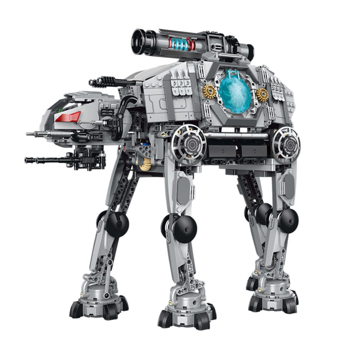 Sci-Fi Quadruped Assault Walker 1570pcs