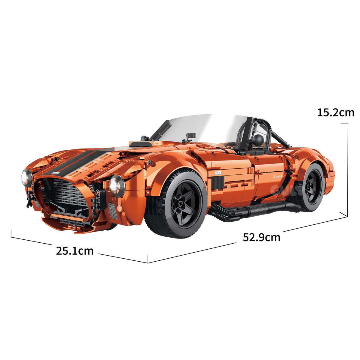 1:8 Copper Classic V8 Roadster 2765pcs