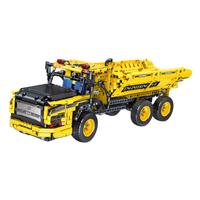 6-in-1 RC Articulated Dump Truck - 1295pcs