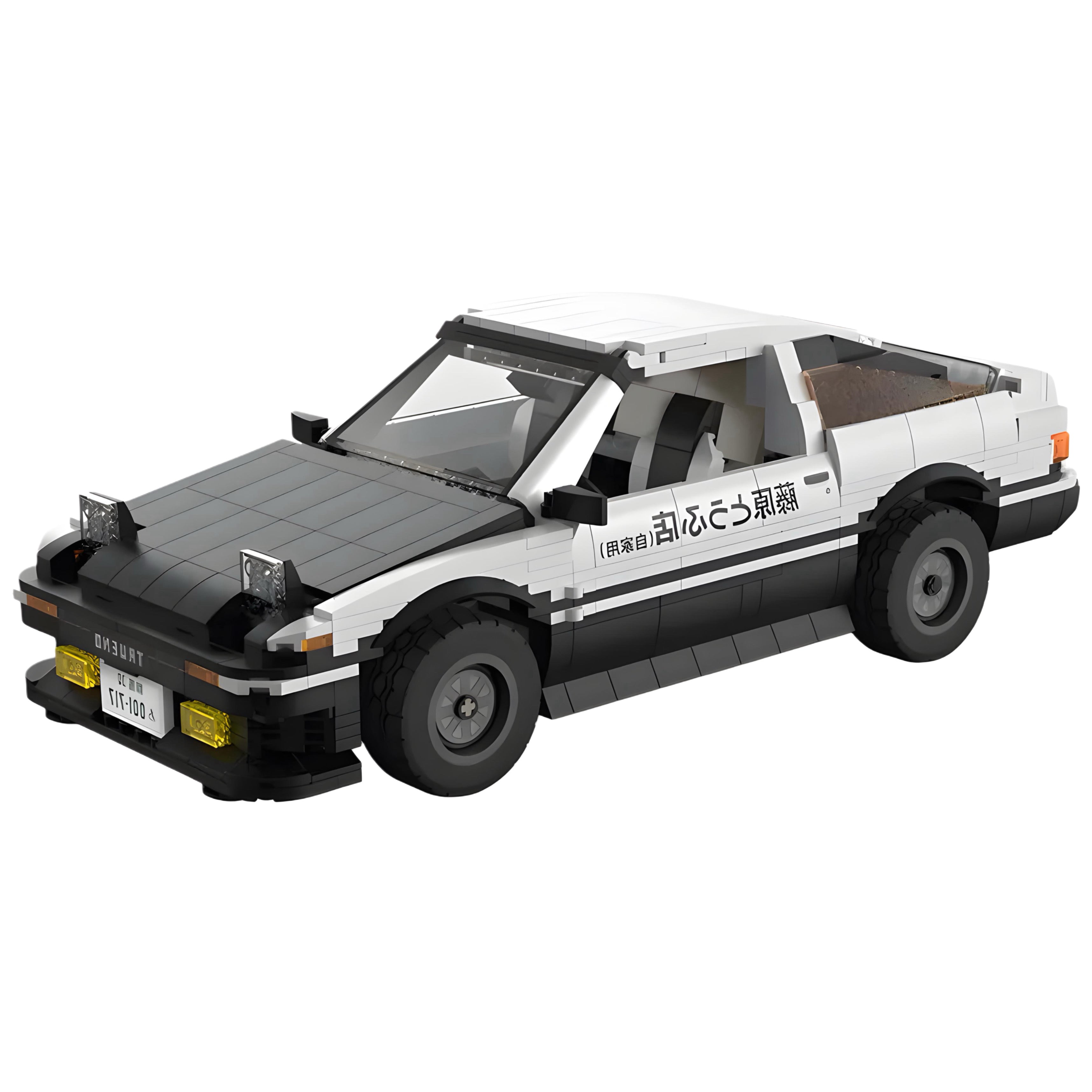 Initial D AE86 Drift Legend – 1:12 RC JDM Icon (1324 pcs)