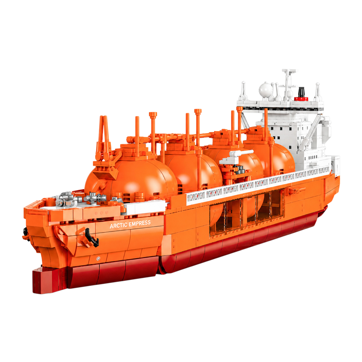 Spherical Tank LNG Carrier Ship