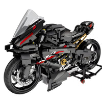 "Black Shadow" Sports Bike 2078pcs