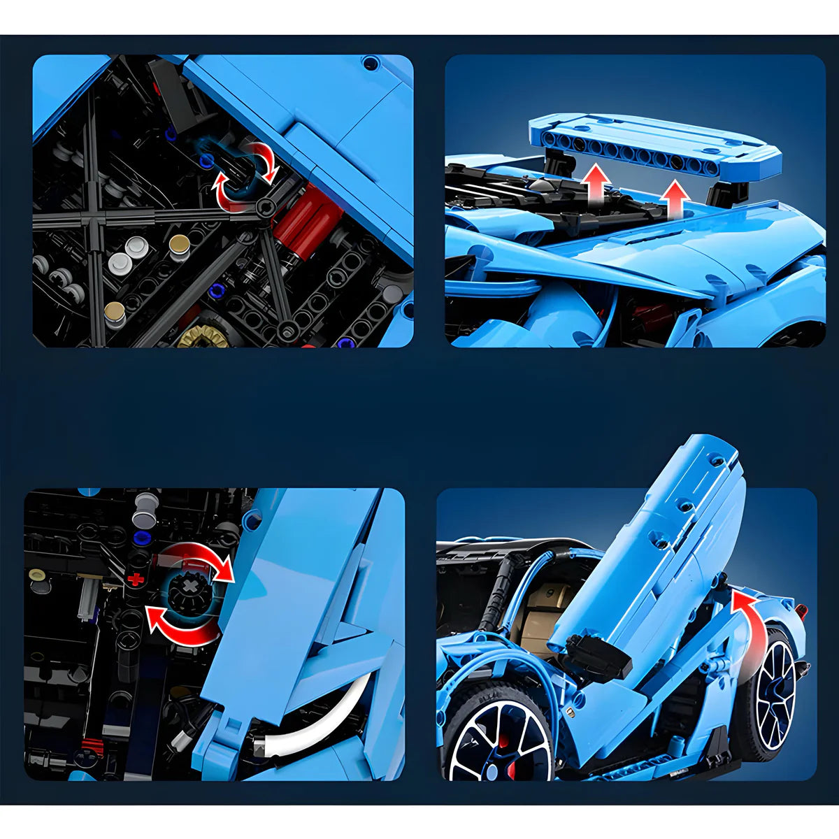 LAMBORGHINI CENTENARIO 3842PCS