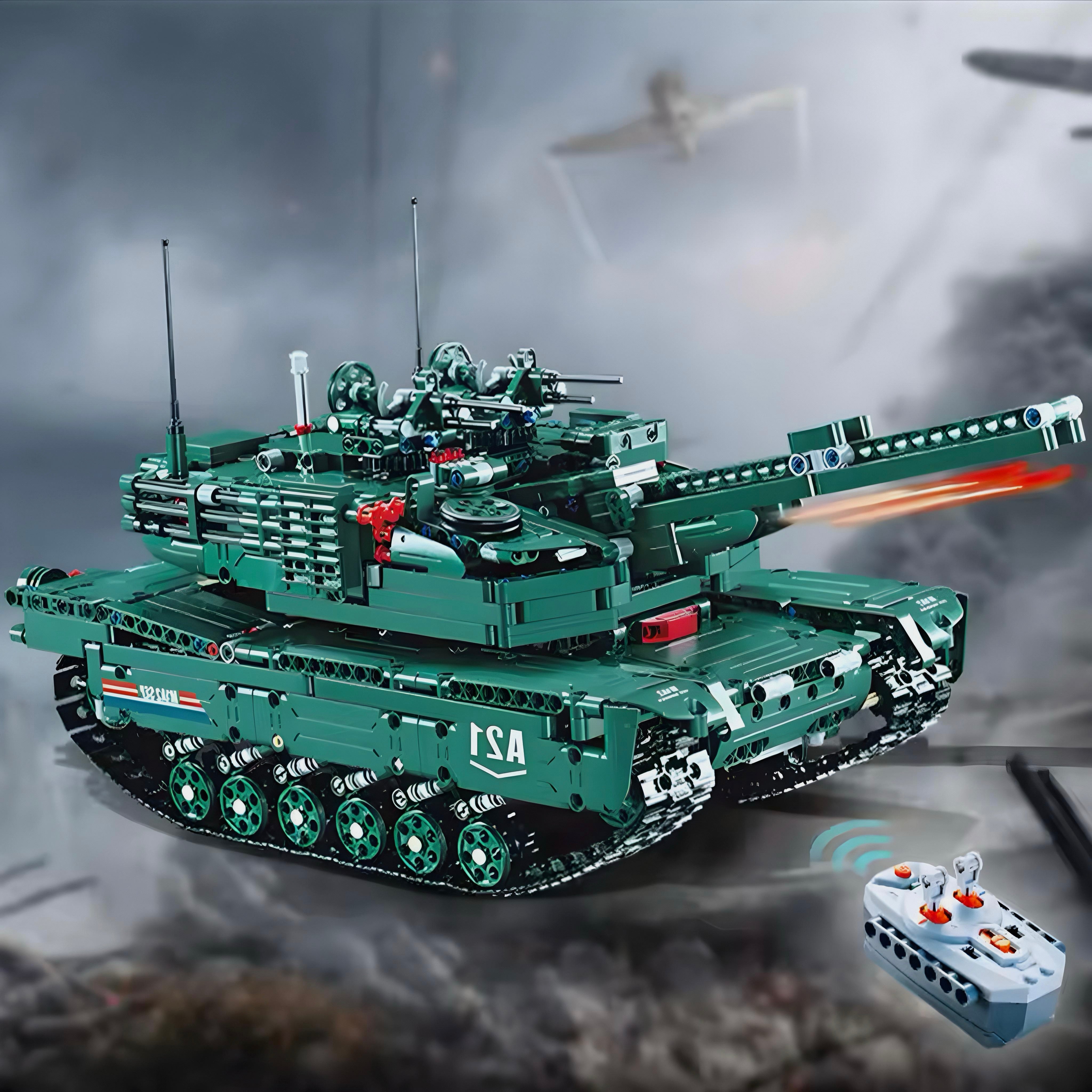 Limited Edition M1-A2 Remote Controlled Tank - 1498pcs