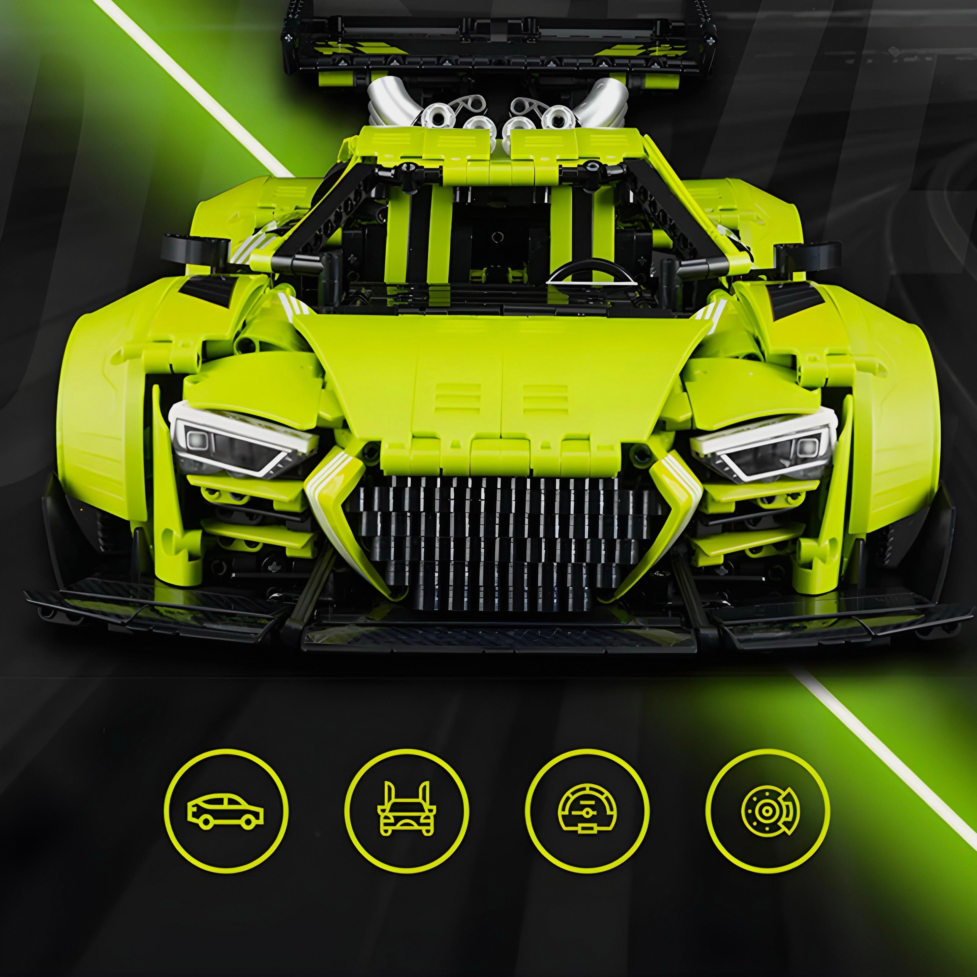 The Ultimate R8 Widebody  2640pcs