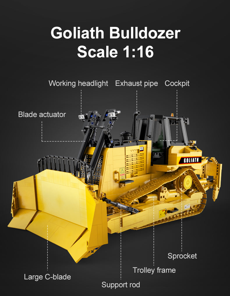 Heavey Bulldozer 2826PCS