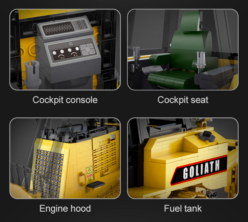 Heavey Bulldozer 2826PCS