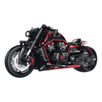 1:5 Drag-Style Muscle Cruiser Motorbike