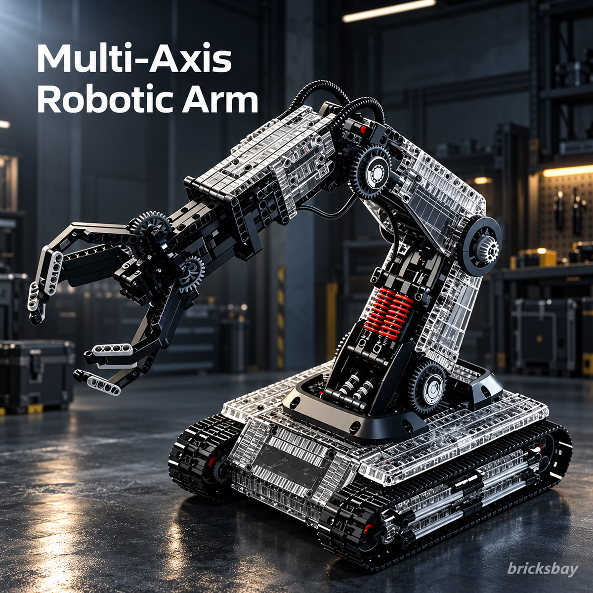 Remote Controlled Robotic Arm - 1337pcs