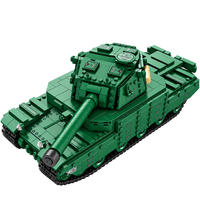 Japanischer Superschwerer Panzer Typ 5 Bausatz 1082 Teile