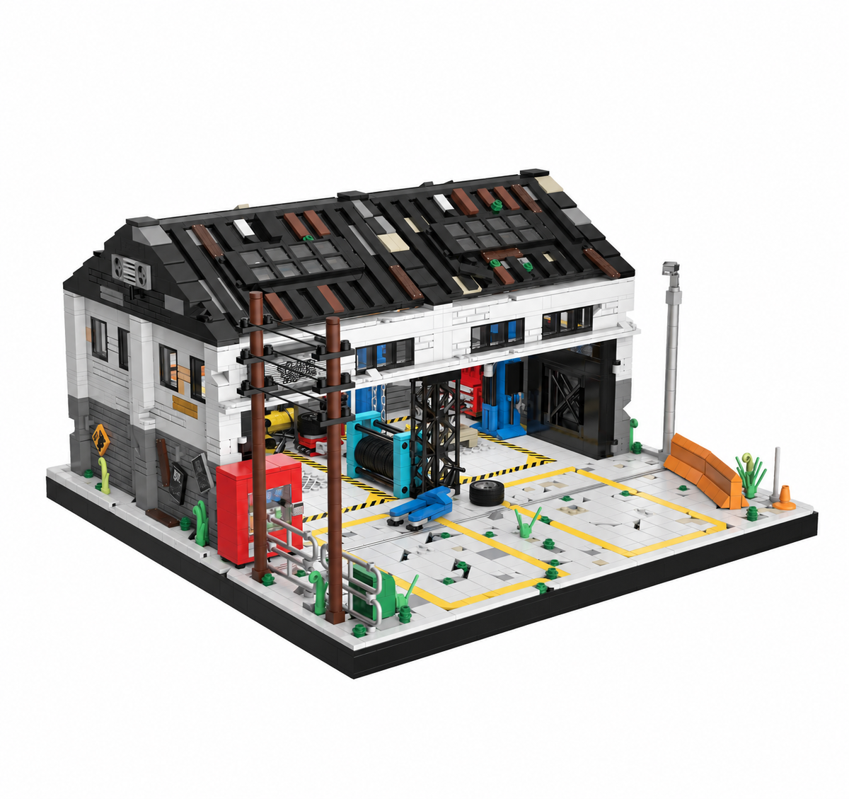 Auto Repair Shop Garage - 3000pcs