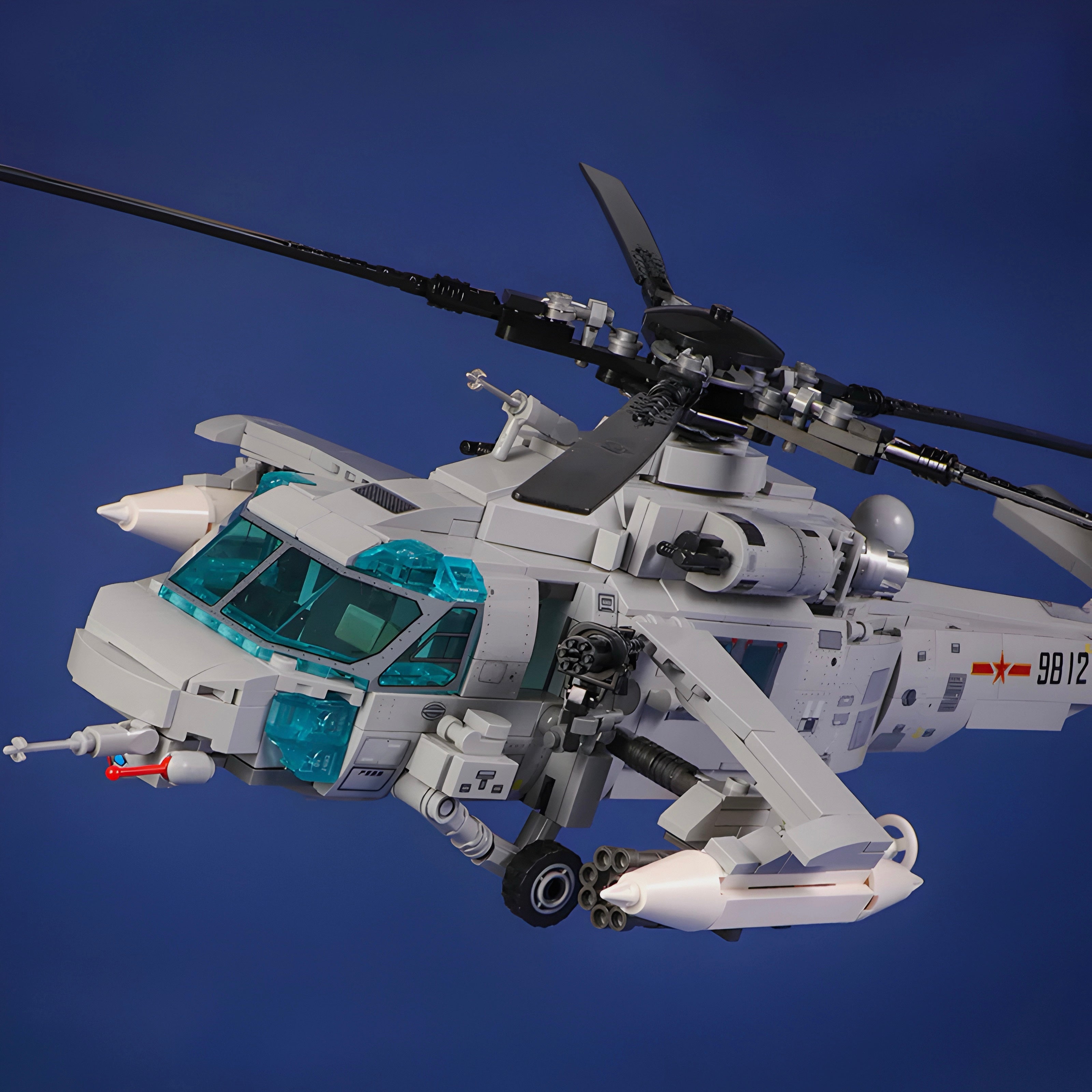 Z-20 Attack Helicopter - 934pcs