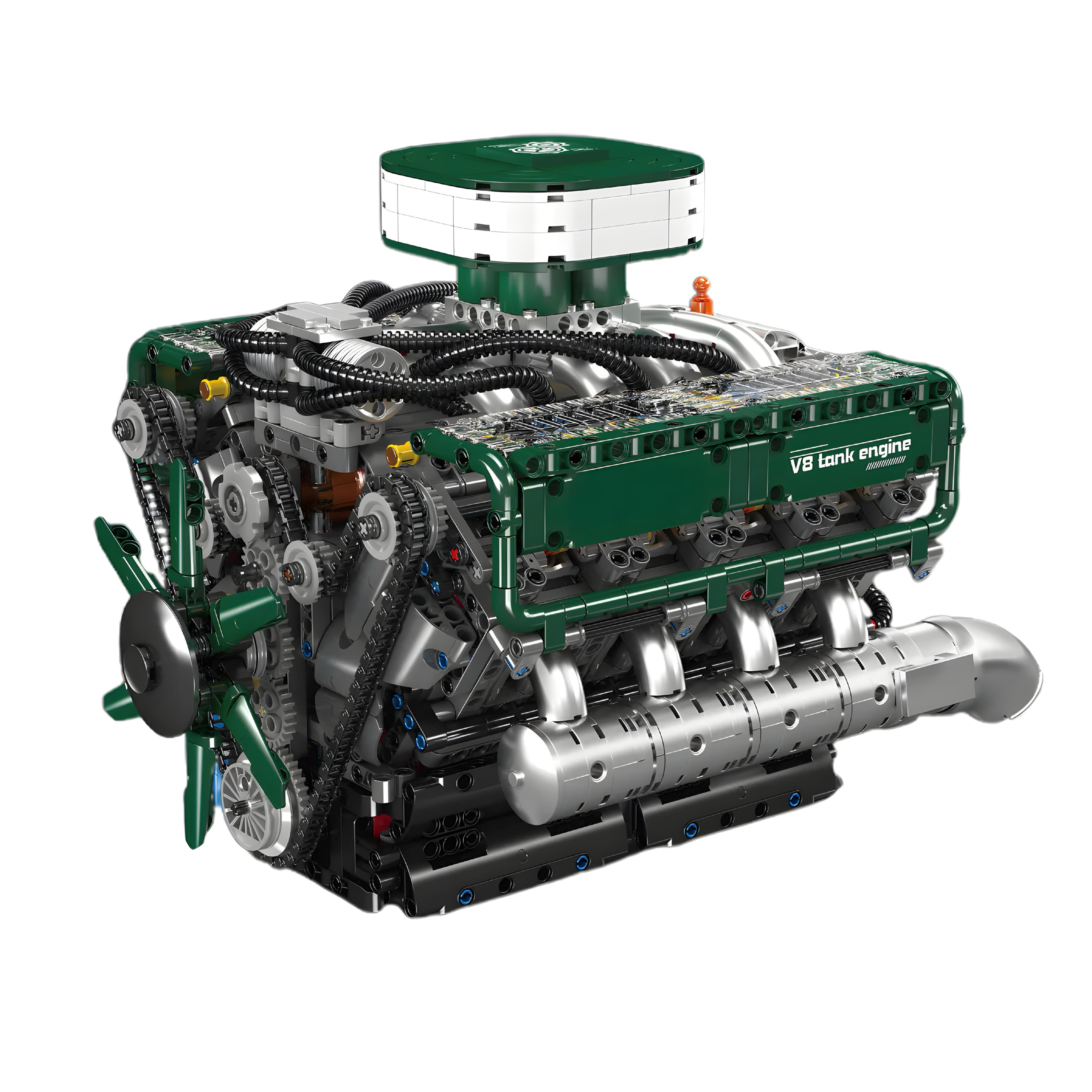 Motorised V8 Tank Engine – 2250 pcs