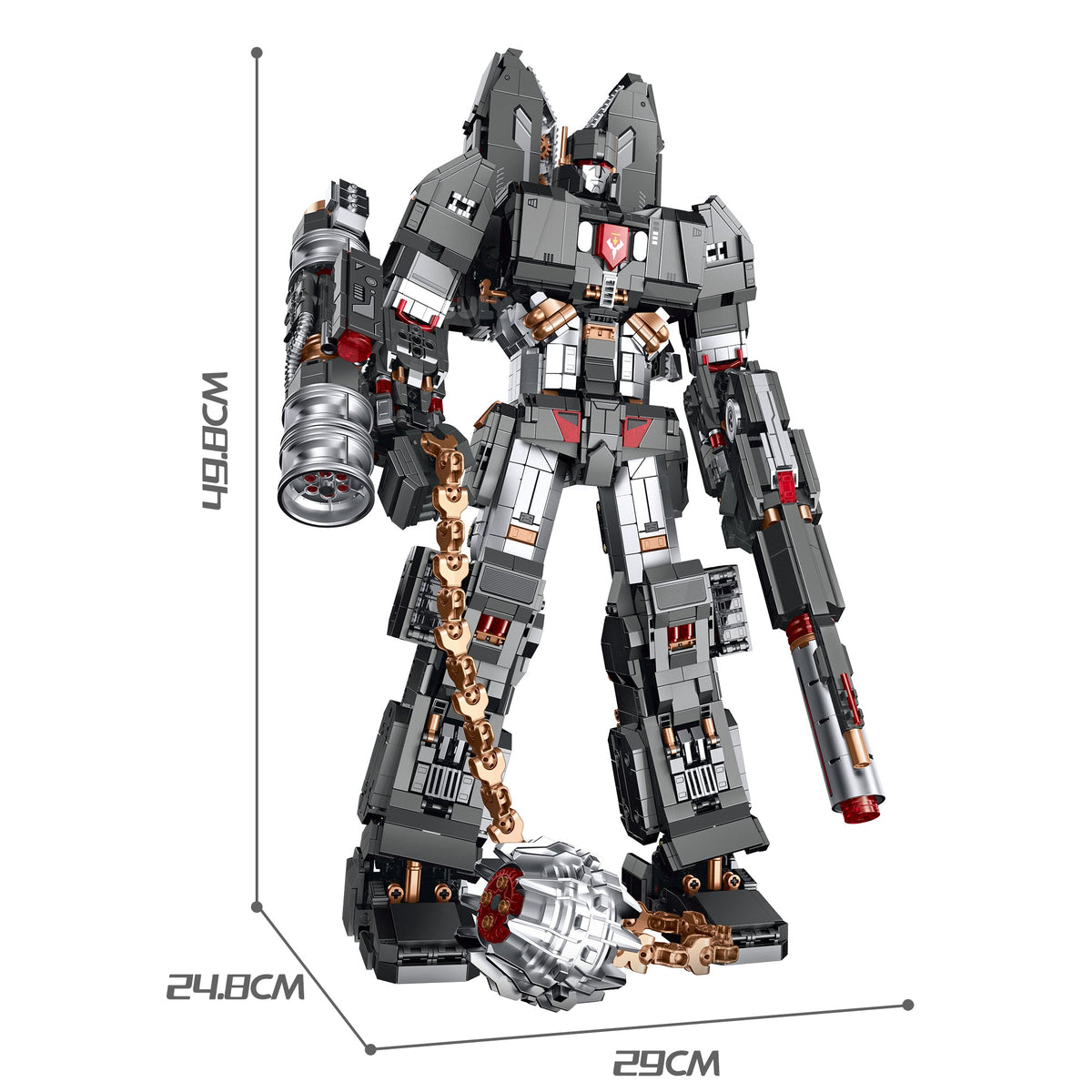 Transforming War Mech & Battle Tank 3727pcs