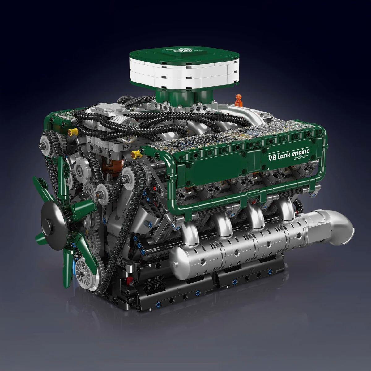 Motorised V8 Tank Engine – 2250 pcs