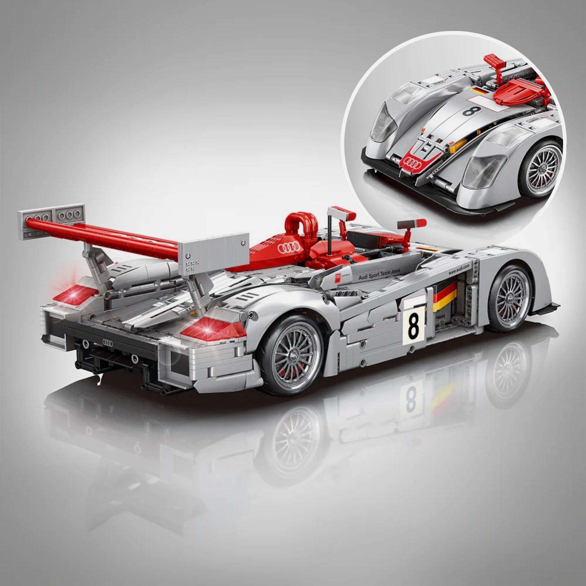Audi R8 LMP 2000 - 2426pcs