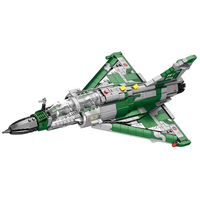 Mirage 2000 Fighter Jet - 1012pcs