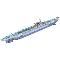VIIC U-552 U-Boot – 6172 Teile