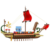 Golden Age Pirate Warship - 1466pcs