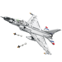 F-16 Fighter Jet 1462pcs