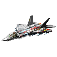 Aereo da combattimento J-35 trasparente, 1324 pezzi