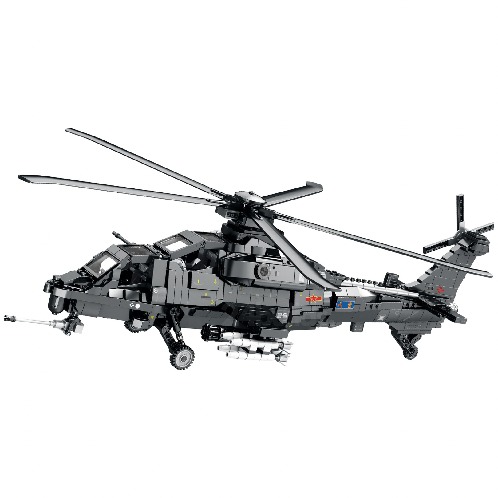 Z-10 Attack Helicopter 1368pcs