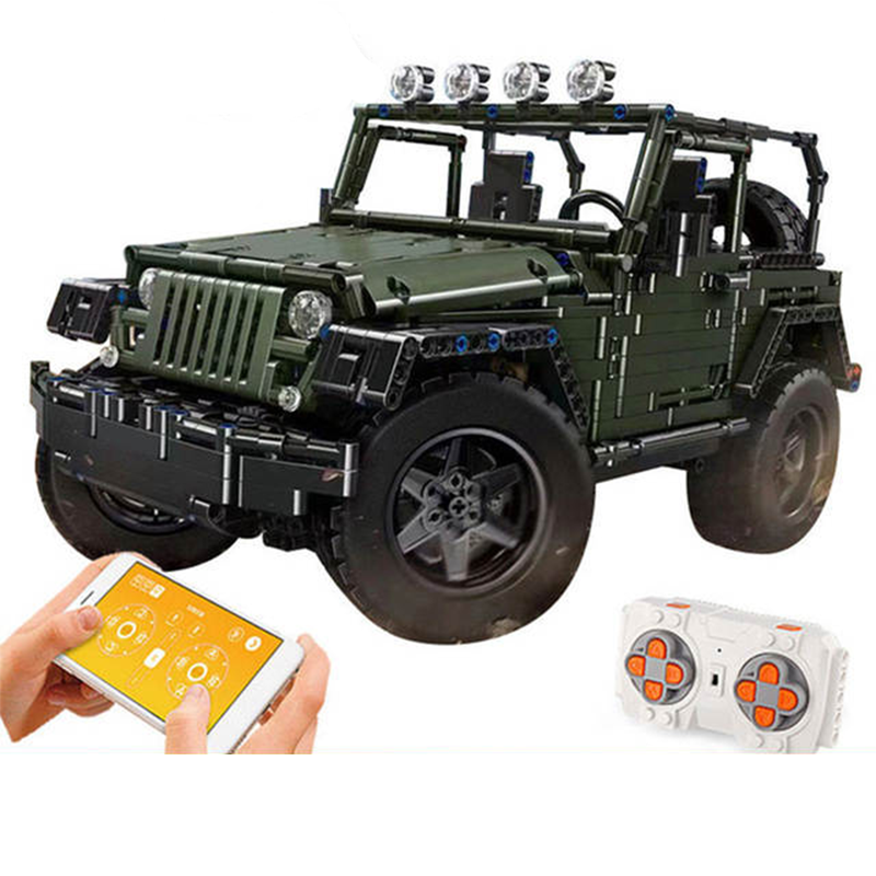 Remote Controlled Jurassic 4x4 – 2048pcs