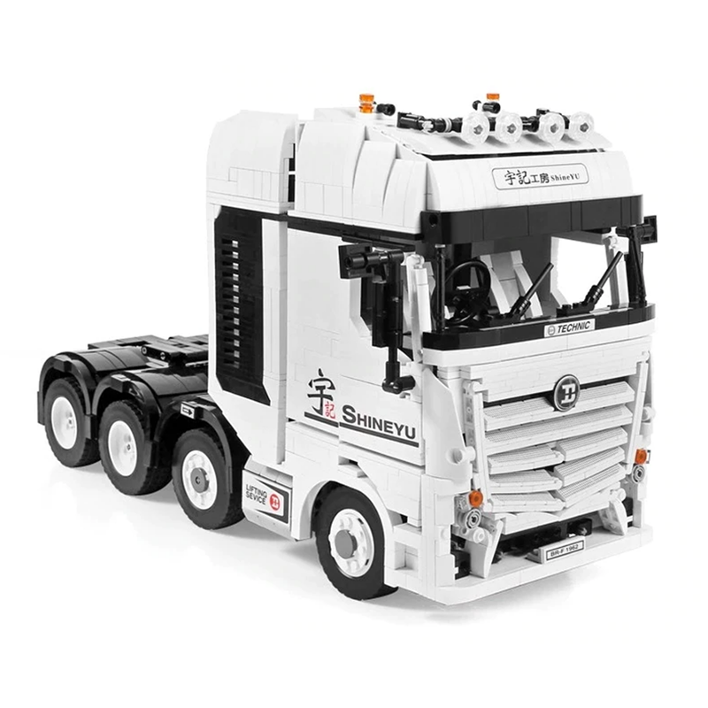 Remote Controlled Truck with Trailer - 4458pcs