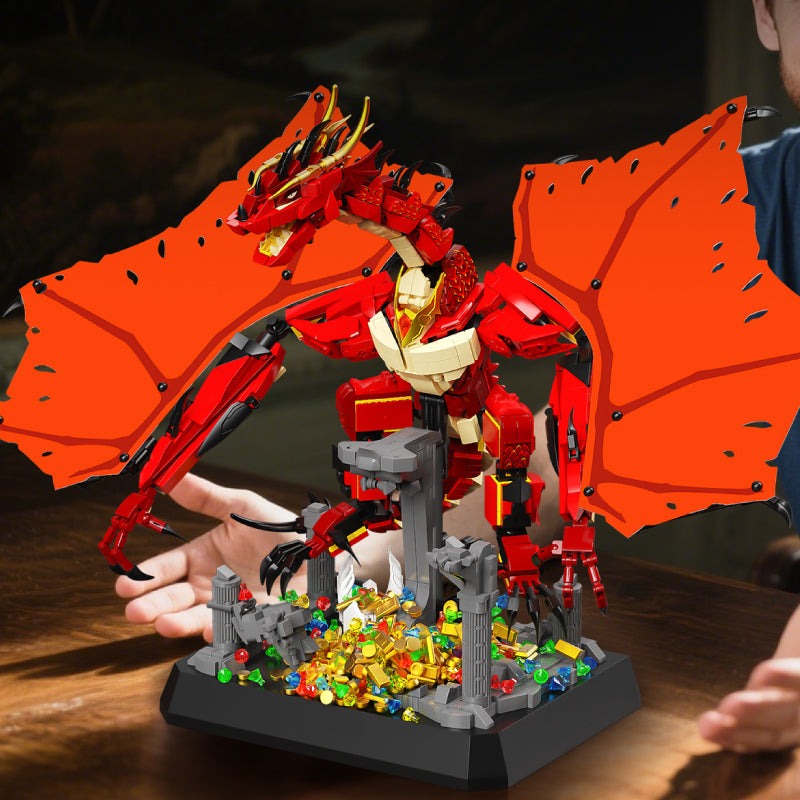 Crimson Fire Drake Dragon