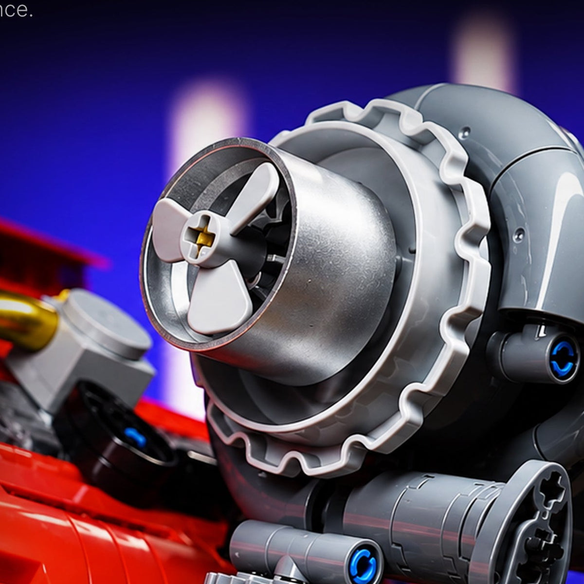 Electroplated Italian Flagship V8 Engine