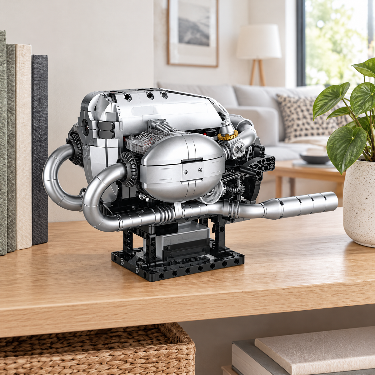 Motorised Boxer Vapor Engine