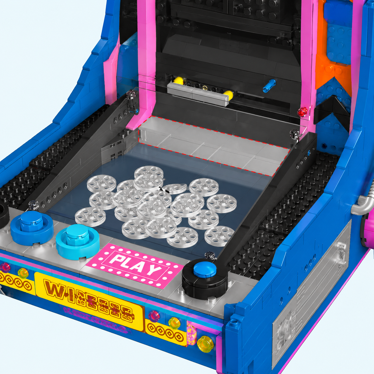 Motorised Coin Pusher Arcade