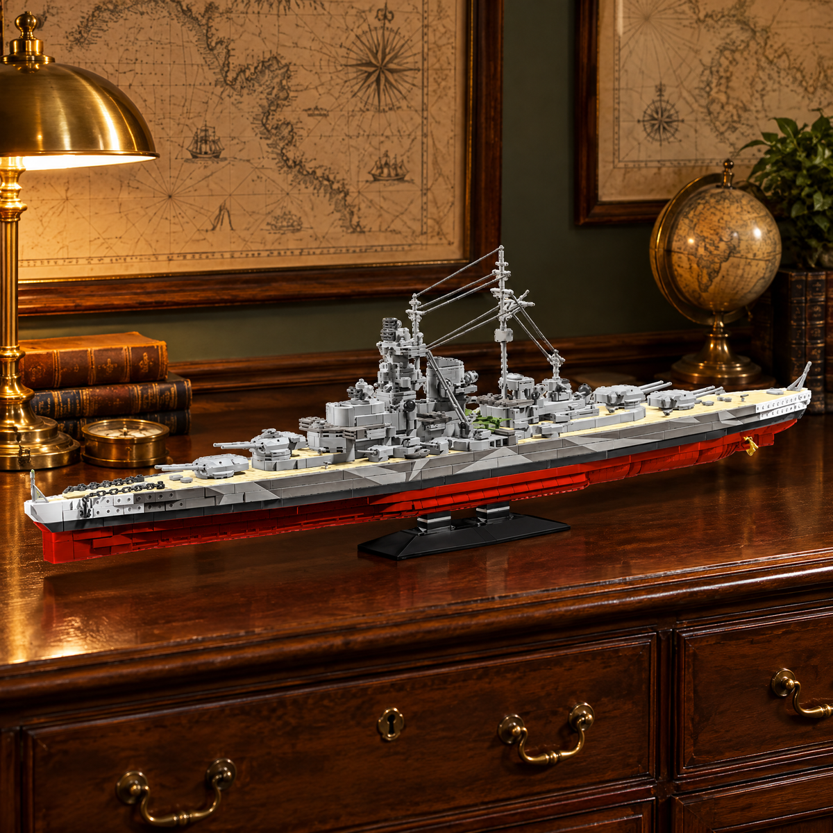 1:300 Tirpitz Battleship