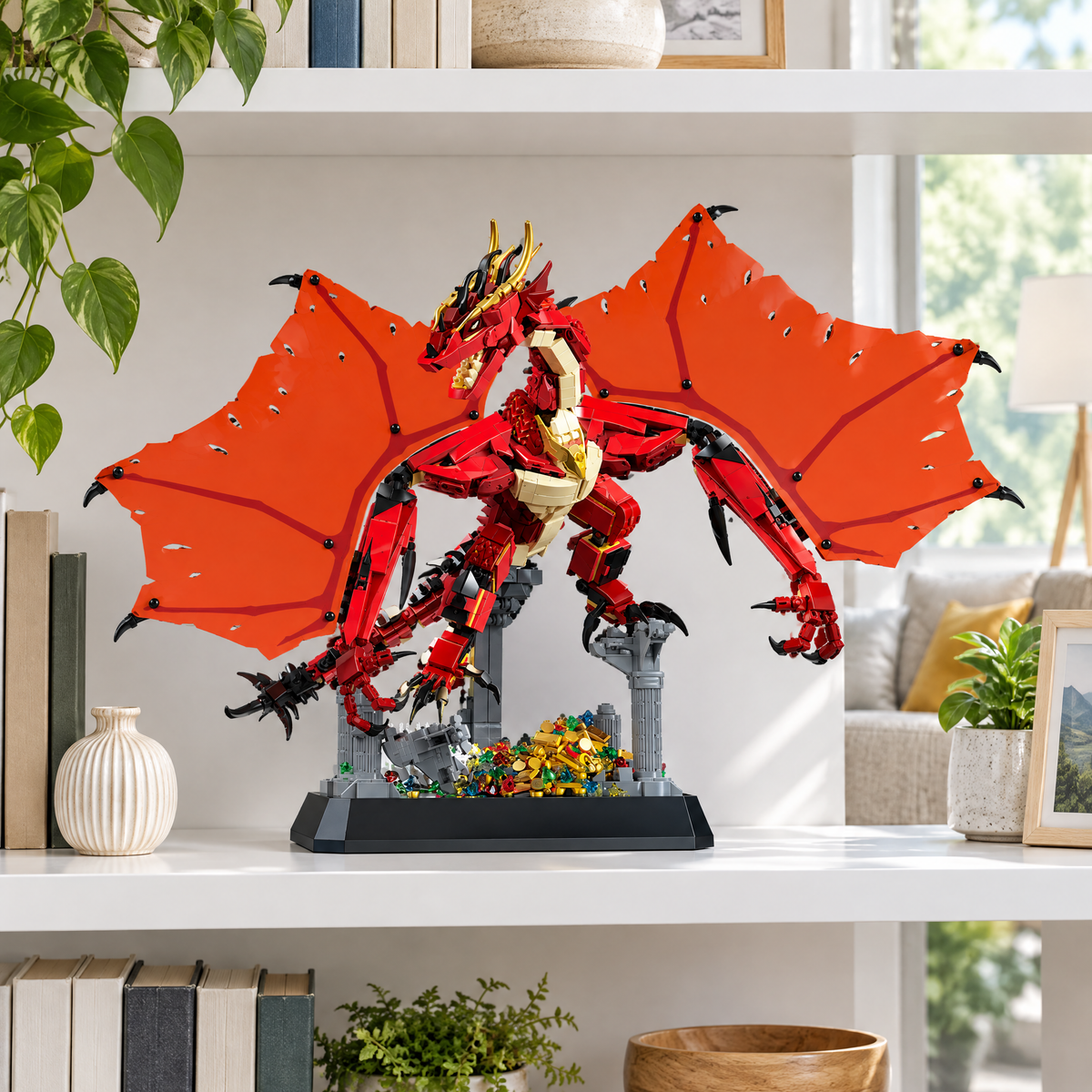 Crimson Fire Drake Dragon