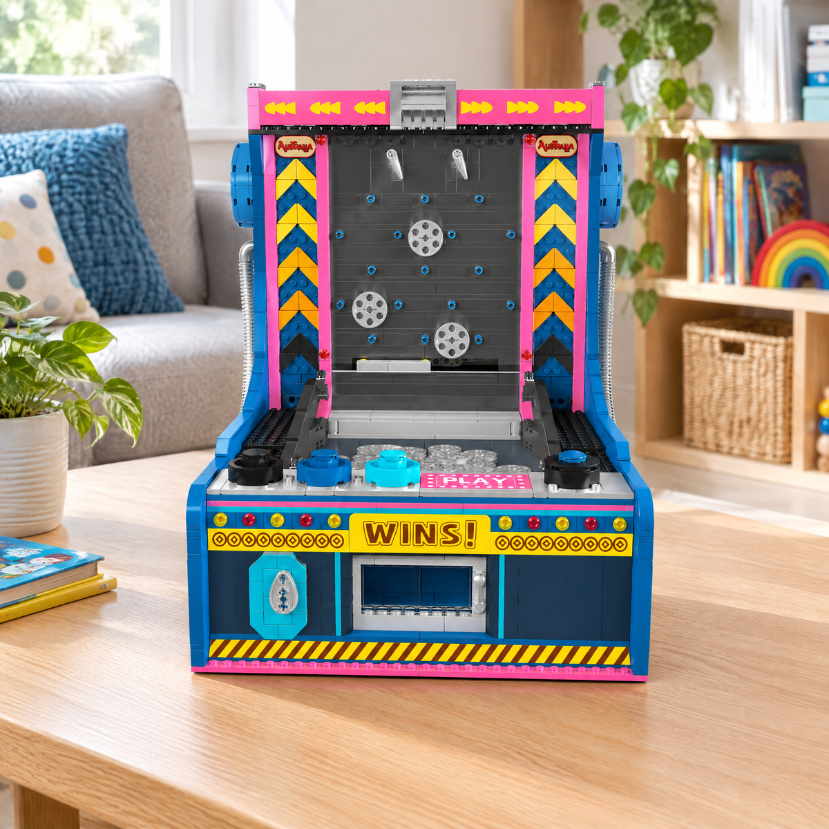 Motorised Coin Pusher Arcade