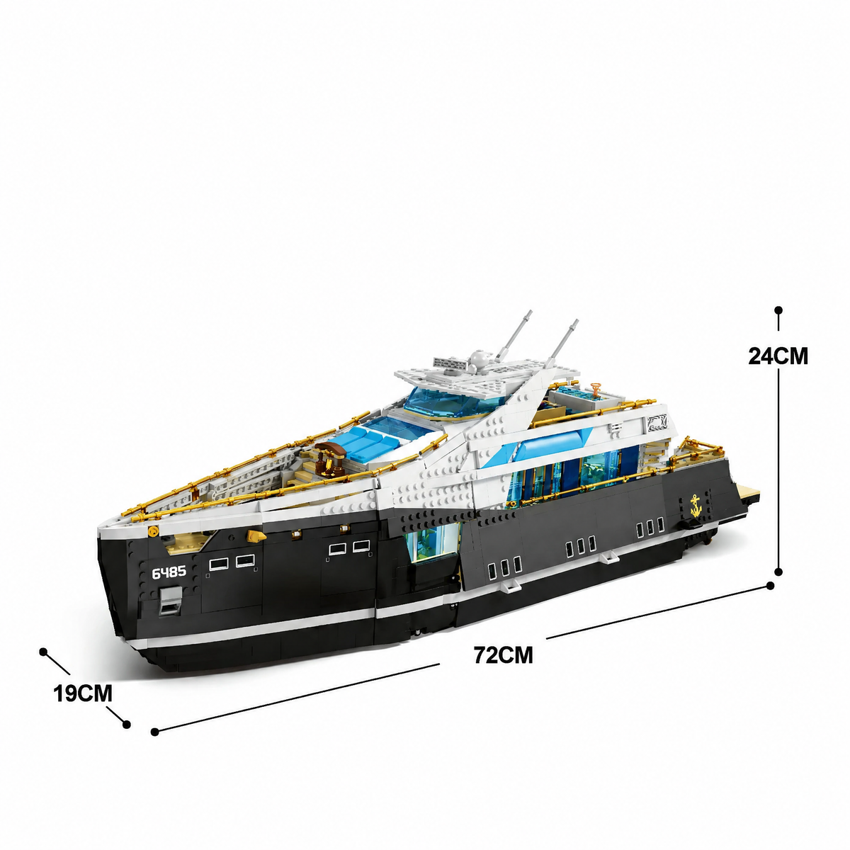 Luxury Motor Yacht 4457pcs