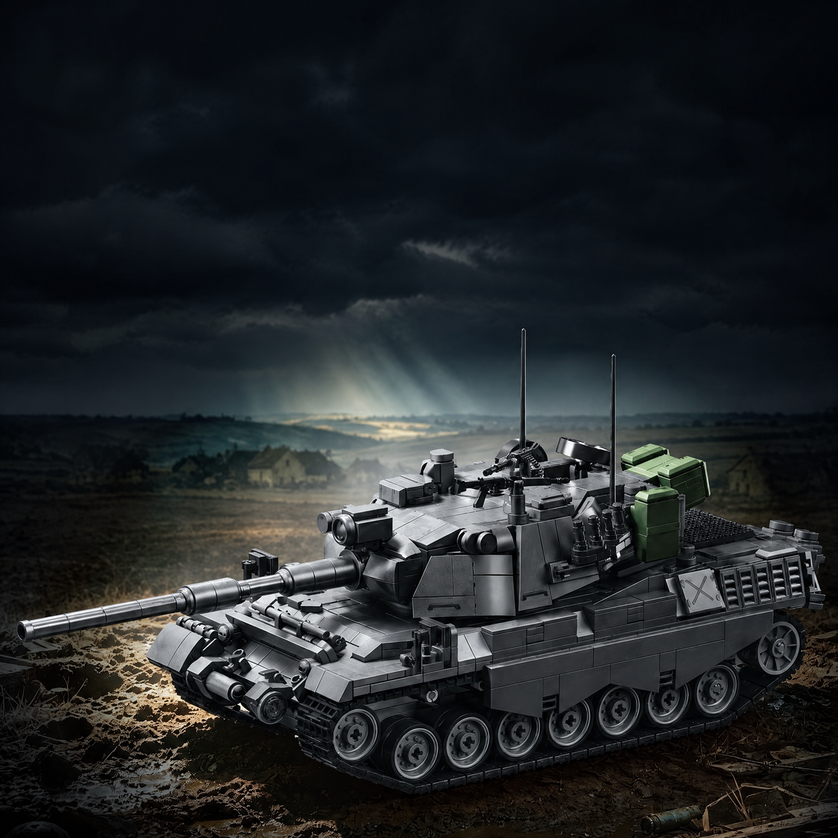 1:28 Leopard 1 Main Battle Tank 1862pcs