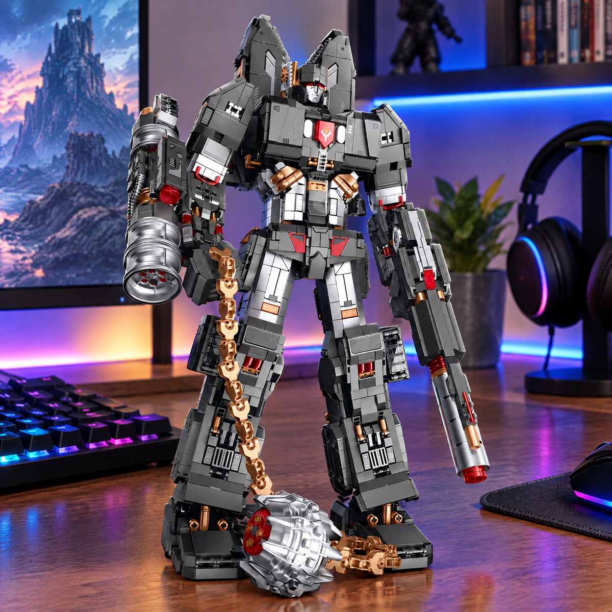 Transforming War Mech & Battle Tank 3727pcs
