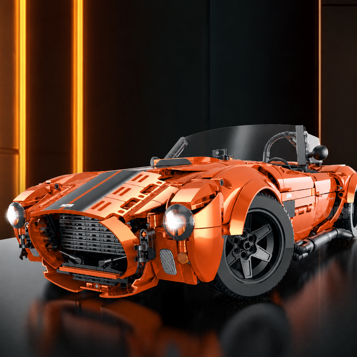 1:8 Copper Classic V8 Roadster 2765pcs