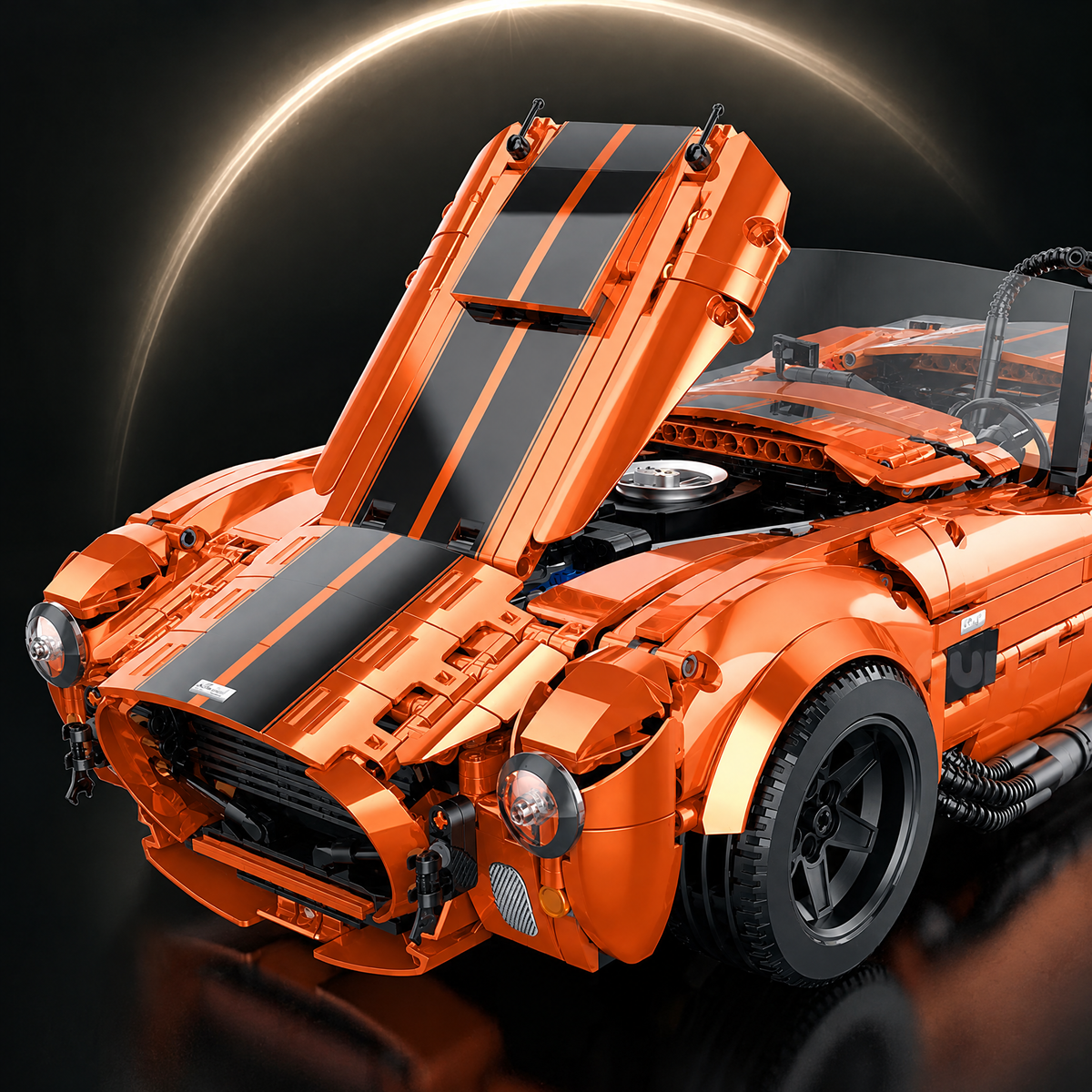 1:8 Copper Classic V8 Roadster 2765pcs