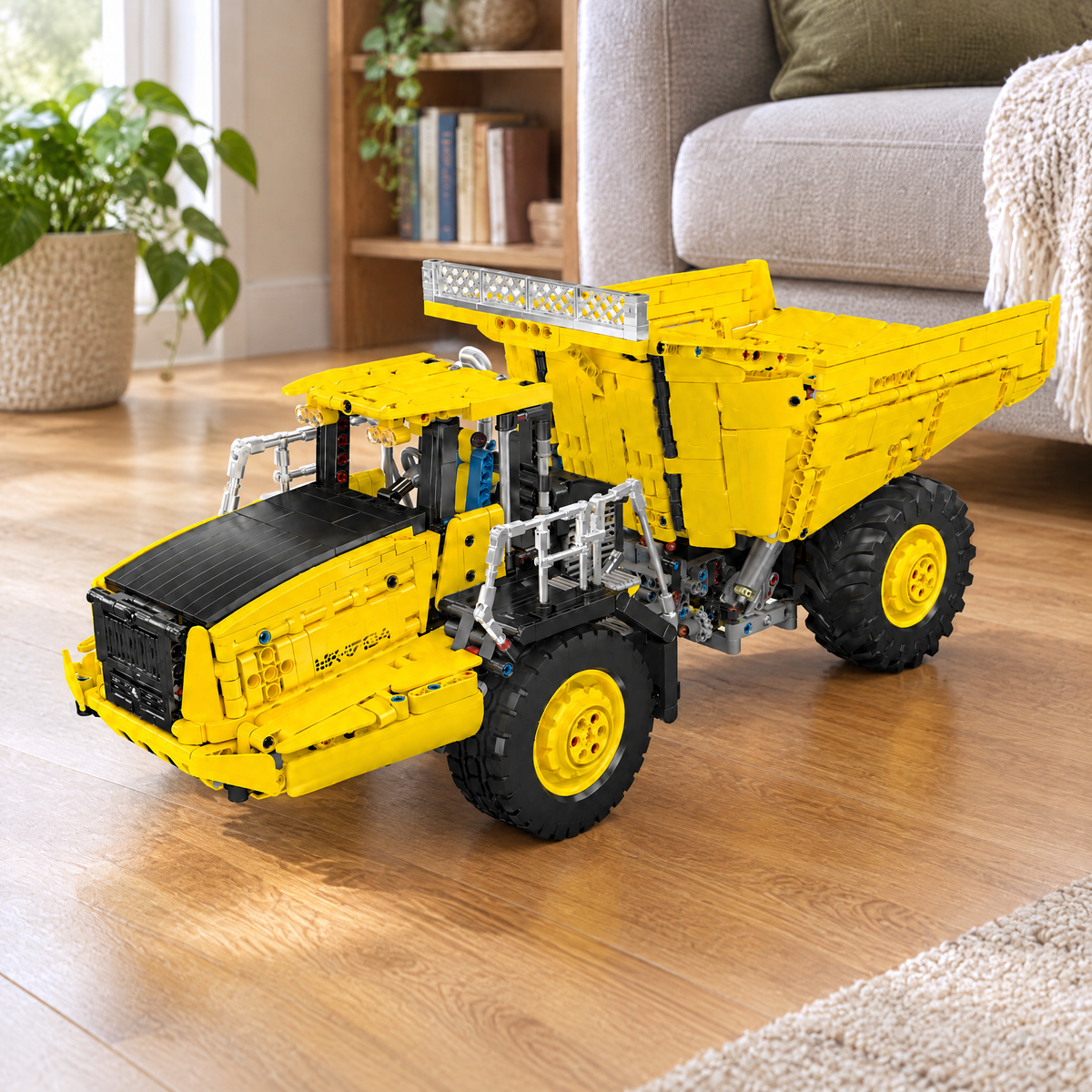 Remote Controlled Articulated Haul Truck 2674pcs